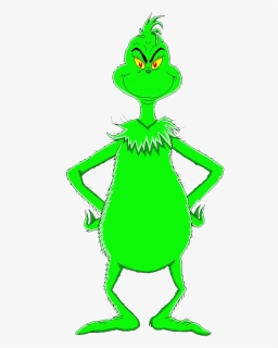 Grinch Transparent Background - Clipart Dr Seuss Grinch, HD Png Download, Free Download
