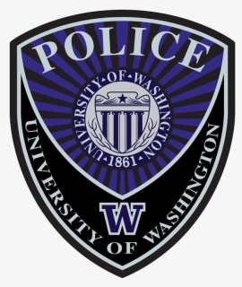 University Of Washington Logo - University Of Washington Police Patch, HD Png Download, Free Download