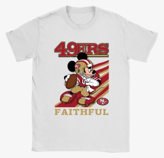 San Francisco 49ers Slogan Faithful Mickey Mouse Nfl - Itaewon Class Jo Yi Seo, HD Png Download, Free Download
