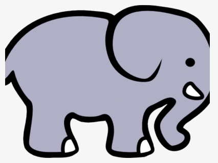 Grey Clipart Clip Art - Elephant Clip Art, HD Png Download, Free Download