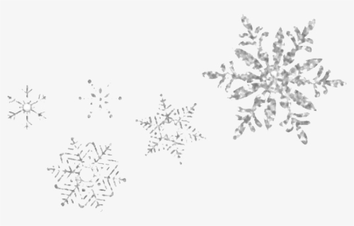 Christmas Snowflake Png Free Download - Transparent Background Silver Snowflake Png, Png Download, Free Download
