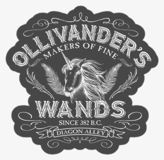 #harrypotter #hp #ollivanders #wands #varinhas #diagonalley - Label, HD Png Download, Free Download