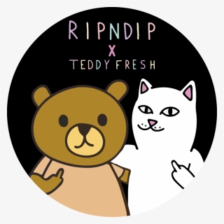 Ripndip Wallpaper Hd - Teddy Fresh And Ripndip, HD Png Download, Free Download