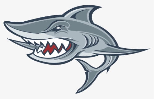 Angry Shark - Logo Shark, HD Png Download - kindpng