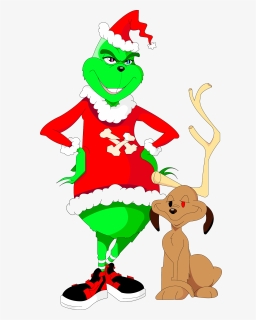 Image Of The Grinch - Transparent Background The Grinch Clipart, HD Png Download, Free Download