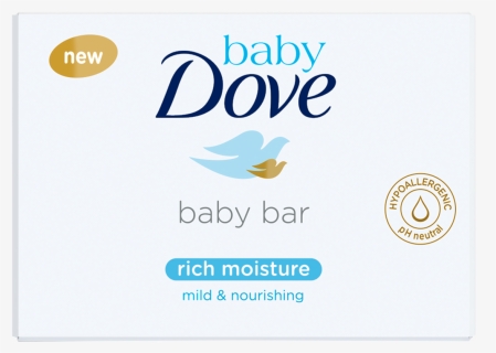 Baby Dove Rich Moisture Bar 75g - Graphic Design, HD Png Download, Free Download