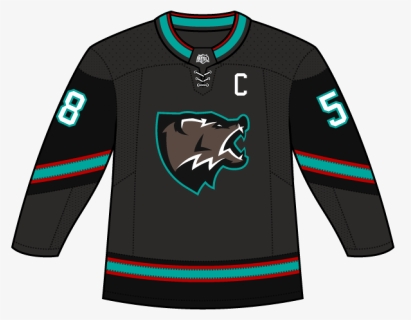 Vancouver Grizzlies Hockey Jersey, HD Png Download, Free Download