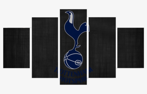 Hd Printed Tottenham Hotspur Logo 5 Pieces Canvas - Monogatari Canvas, HD Png Download, Free Download