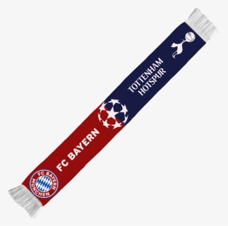Ucl Scarf Fcb - Bayern Liverpool Champions League 2019 Scarf, HD Png Download, Free Download