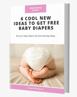 Free Baby Diapers Ebook - Baby In Nappy, HD Png Download, Free Download