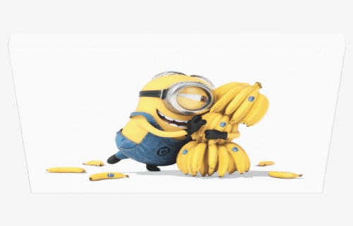 Minions Canvas - Cute Banana, HD Png Download, Free Download