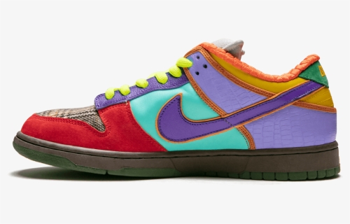 Nike Sb Dunk Low What The Dunk 318403-141 2007 Release - Nike Sb Dunk Low What The Dunk, HD Png Download, Free Download