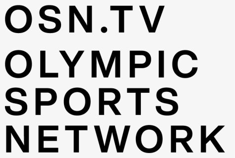 Tv Olympic Sports Network - Monochrome, HD Png Download, Free Download