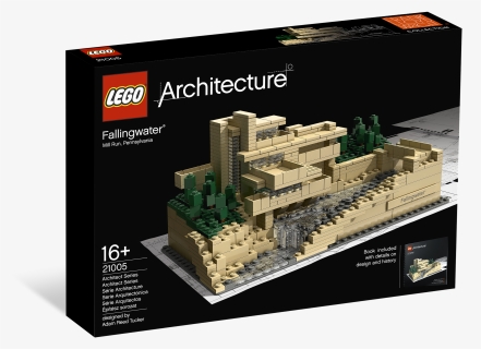   - Falling Water Lego Architecture, HD Png Download, Free Download