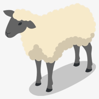 Sheep Animal Farm Clipart , Png Download - Cartoon Sheep Animal Farm, Transparent Png, Free Download