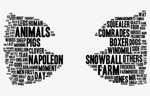 Black And White Animal Farm, HD Png Download, Free Download