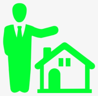 Real Estate Clipart Property Manager - Real Estate Broker Icon, HD Png Download, Free Download