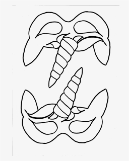 Einhorn Einladungskarten Für Den Kindergeburtstag & - Sketch, HD Png Download, Free Download