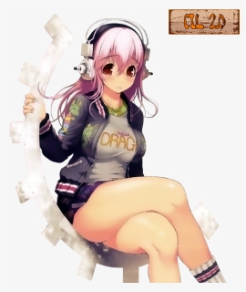 Super Sonico Illustrations, HD Png Download, Free Download