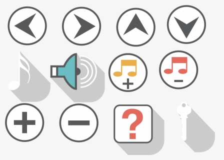 Media Player Buttons Png, Transparent Png, Free Download