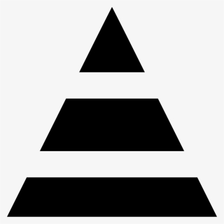 Financial Pyramid - Pyramid Icon Png, Transparent Png, Free Download