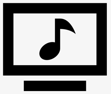 Clipart Music Music Video - Icon, HD Png Download, Free Download