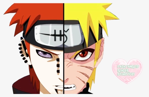 Transparent Pein Png - Pain And Naruto, Png Download, Free Download