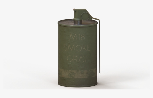 Smoke Grenade Royalty-free 3d Model - Blackboard, HD Png Download, Free Download