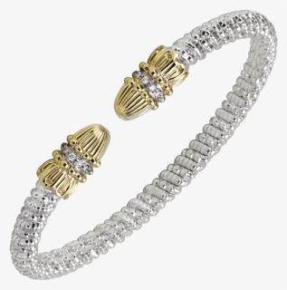 14k Gold & Sterling Silver Bracelet , Png Download - เครื่อง เพชร Png, Transparent Png, Free Download