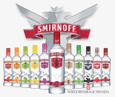 75 L Bottle , Png Download - Smirnoff Vodka Flavors, Transparent Png, Free Download