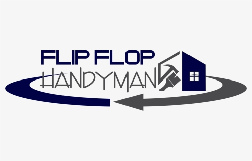 Flip Flop Handyman Logo Final, HD Png Download, Free Download