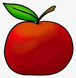 Apple, Red Apple, Drawing Apple, Apple Cartoon, HD Png Download, Free Download