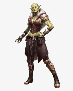 Dungeons And Dragons Female Orc, HD Png Download, Free Download