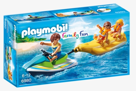 Playmobil Personal Watercraft With Banana Boat - Playmobil Banana, HD Png Download, Free Download