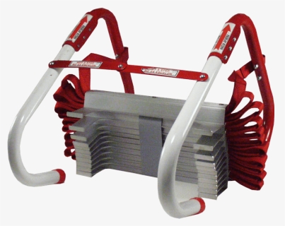 25 Ft Three-storey Emergency Escape Ladder - Portable Fire Escape Ladder, HD Png Download, Free Download