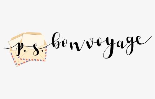 Traveling Clipart Bon Voyage - Calligraphy, HD Png Download, Free Download
