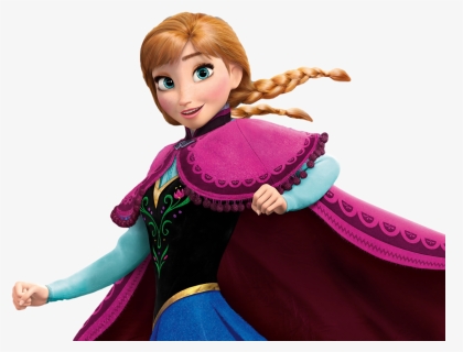 Elsa Anna Png - Disney Princess Anna Frozen, Transparent Png, Free Download