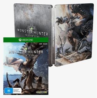 Monster Hunter World [xbox One Game] , Png Download - Monster Hunter World Pc Cd, Transparent Png, Free Download