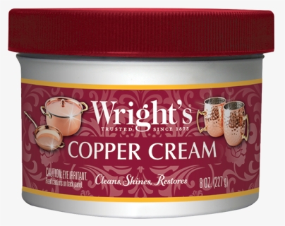 Wright"s Copper And Brass Cream Cleaner - Wright's Copper Cream, HD Png Download, Free Download
