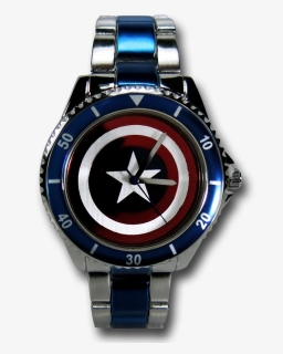 Transparent Captain America Mask Png - Analog Watch, Png Download, Free Download