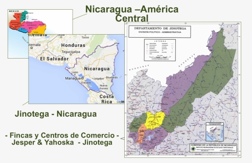 Mapa Politico De Jinotega , Png Download - Mapa Politico De Jinotega Nicaragua, Transparent Png, Free Download