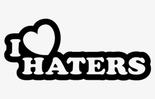 Love Haters Decal, HD Png Download, Free Download