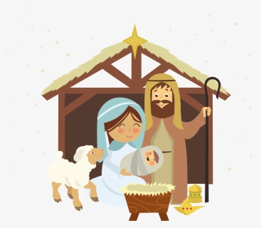 Nativity Transparent Background - Nativity Scene Clipart Png, Png Download, Free Download