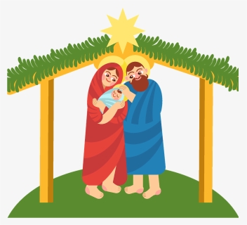 Christmas Nativity Clipart - Illustration, HD Png Download, Free Download