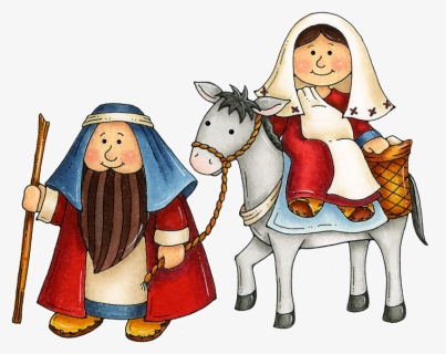 Mary And Joseph Clipart, HD Png Download, Free Download