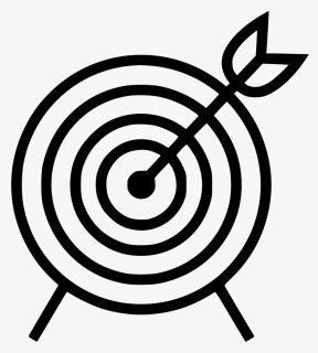 Target Black And White Clipart, HD Png Download, Free Download