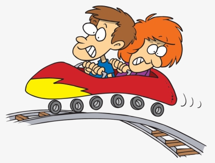 Cart Drawing Roller Coaster, Picture - Roller Coaster Car Clipart Png, Transparent Png, Free Download