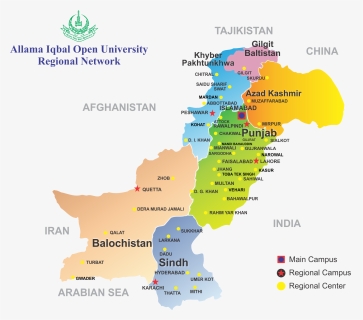 Transparent Pakistan Map Png - Map, Png Download, Free Download