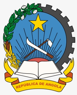 Politics Of Angola - Angola Coat Of Arms, HD Png Download, Free Download