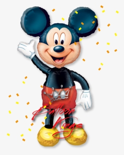 Mickey Mouse Airwalker - Mickey Mouse Png Balloon, Transparent Png, Free Download
